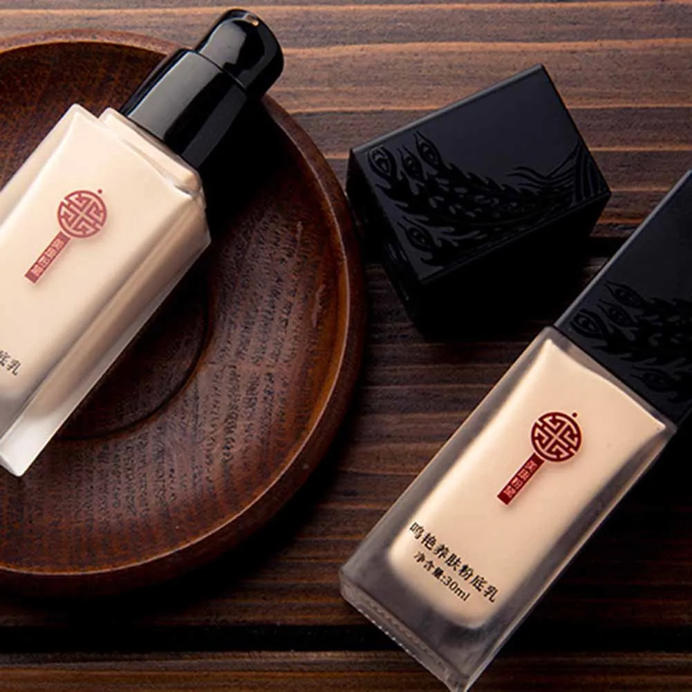 

Liquid Foundation Base Liquid Makeup Brighter Moisturizing Natural Oil Control Acne Facial Care SSwell