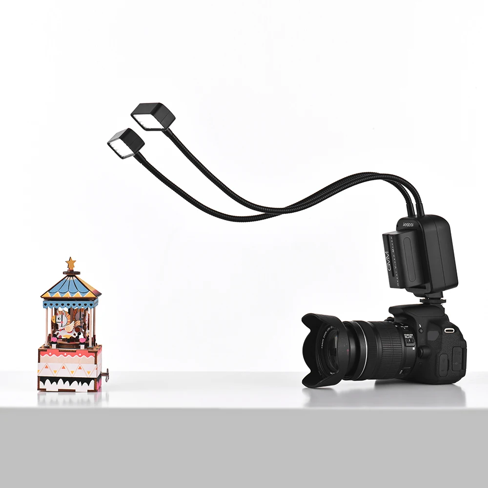 Andore GN15 Макро Вспышка лампа Speedlite для Canon Nikon Olympus sony Fujifilm Pentax DSLR камера видеокамера