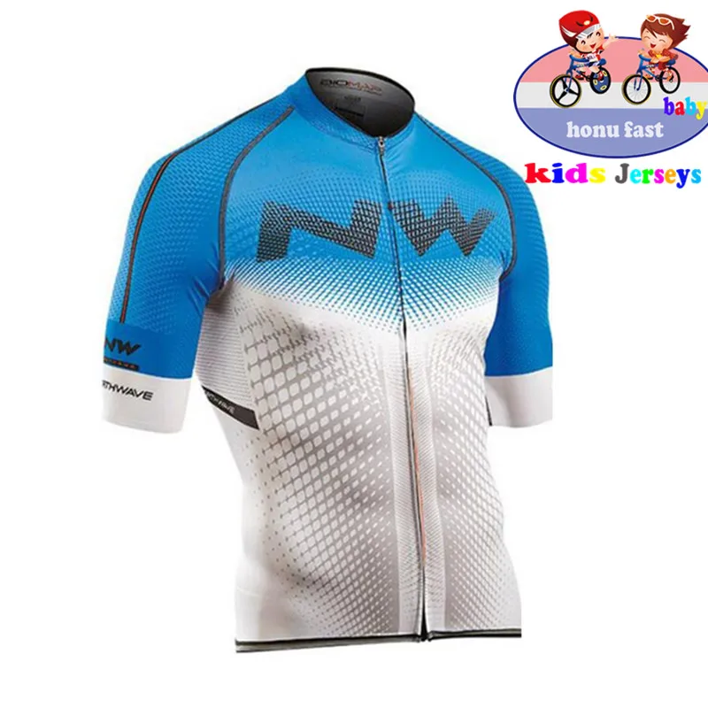Дышащая быстросохнущая детский MTB Велоспорт Джерси комплект Pro команда З ребёнка Ройяла Костюмы мальчиков летняя велосипедная одежда, велосипедные шорты - Цвет: Short jerseys 2