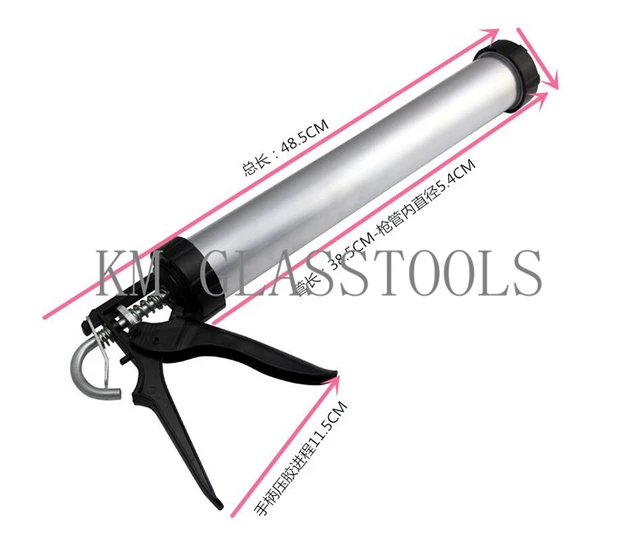 2 sticks! Glass glue gun glue gun barrel glue gun manual thick aluminum