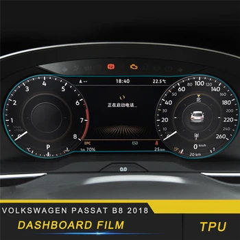 

For Volkswagen Passat B8 2018 Car Styling Dashboard Monitor Screen Protector Film Cover Trim Sticker Interior Accessories