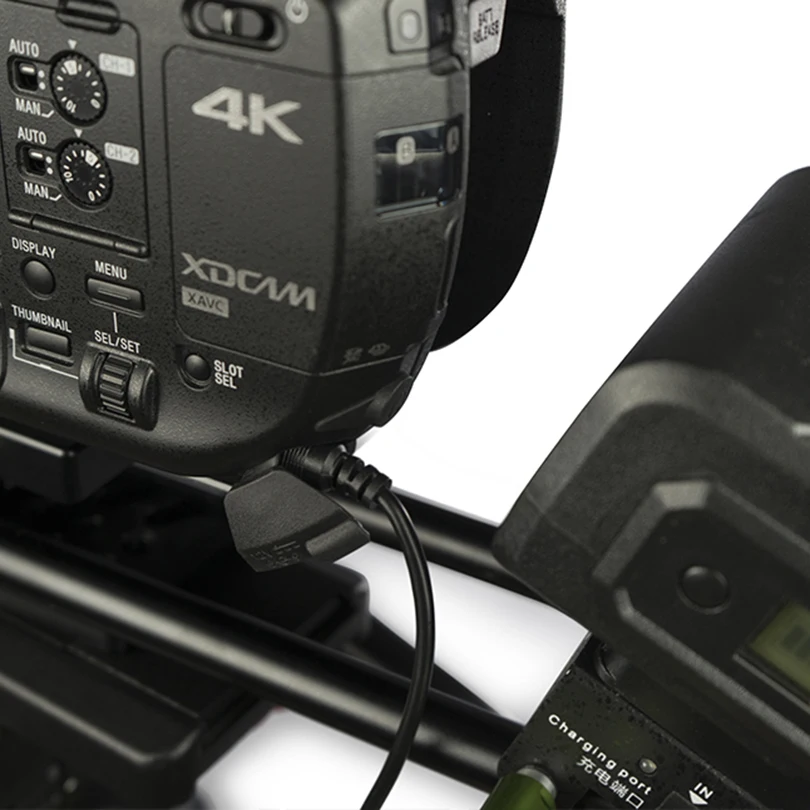 Lanparte DC Питание кабель для sony FS7 FS5 Mark II FS5 для цифрового фотоаппарата Panasonic EVA1 Камера