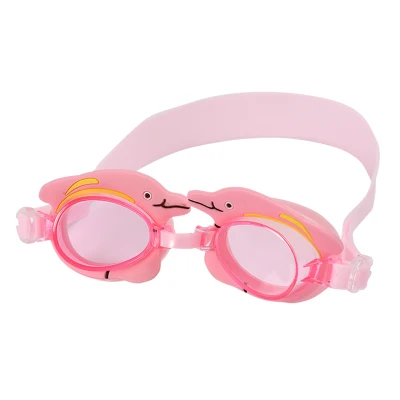 Girls Waterproof Swimming Goggles Child Swim Glasses Cartoon Anti Fog Swimming Eyewear Kids Boys Cute Glasses