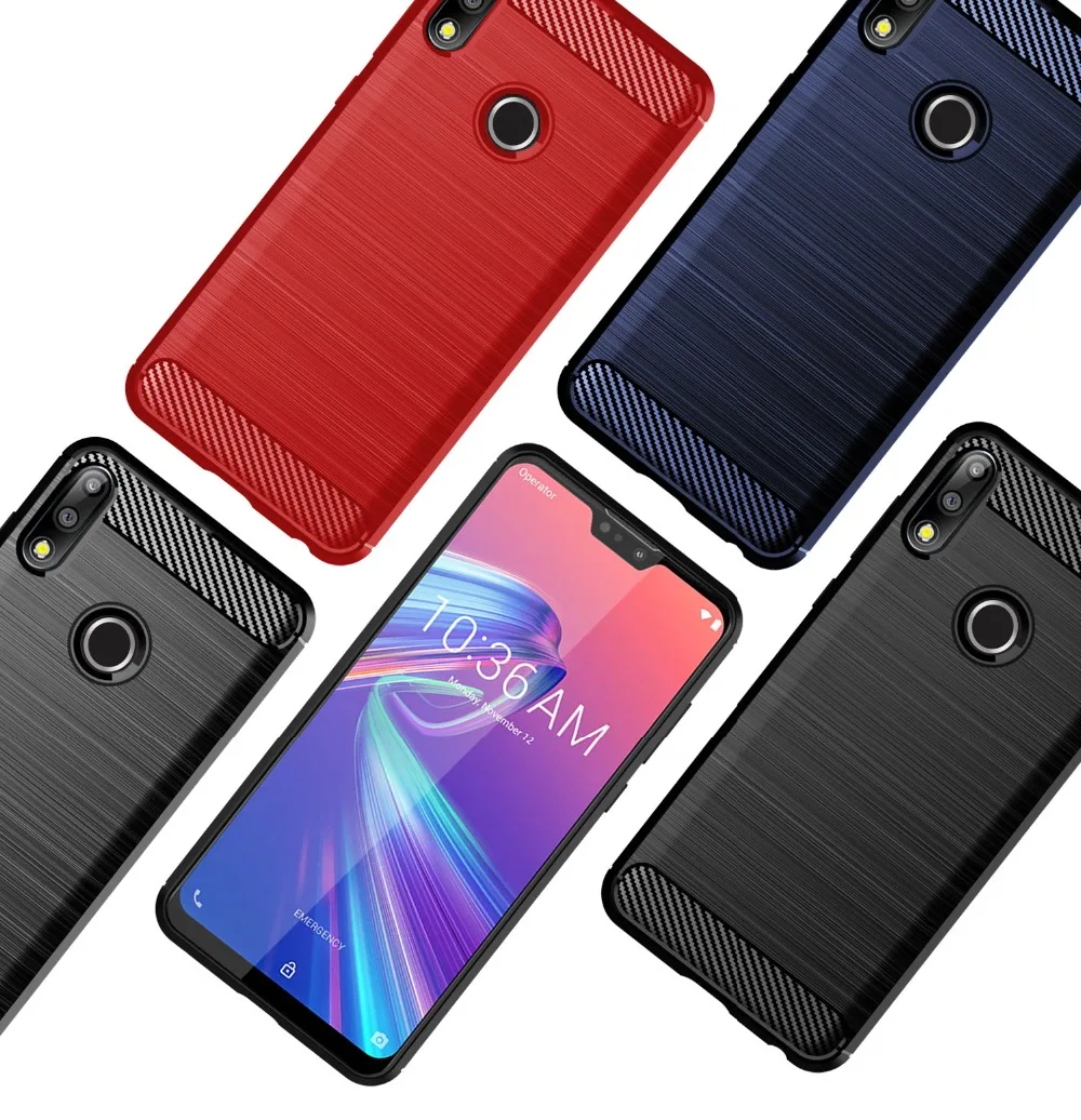 ASUS Zenfone Max Pro (M2) ZB631KL ZB630KL Carbon Fibre Brushed Armor Shockproof Case Asus ZenFone Max M2 ZB633KL ZB632KL Cover ASUS Zenfone Max Pro (M2) ZB631KL ZB630KL Carbon Fibre Brushed Armor Shockproof Case Asus ZenFone Max M2 ZB633KL ZB632KL Cover