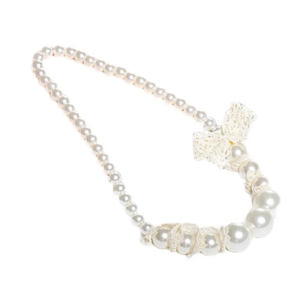 Handmade Children Beads Jewelry Baby Child Kids Simulated Pearl with