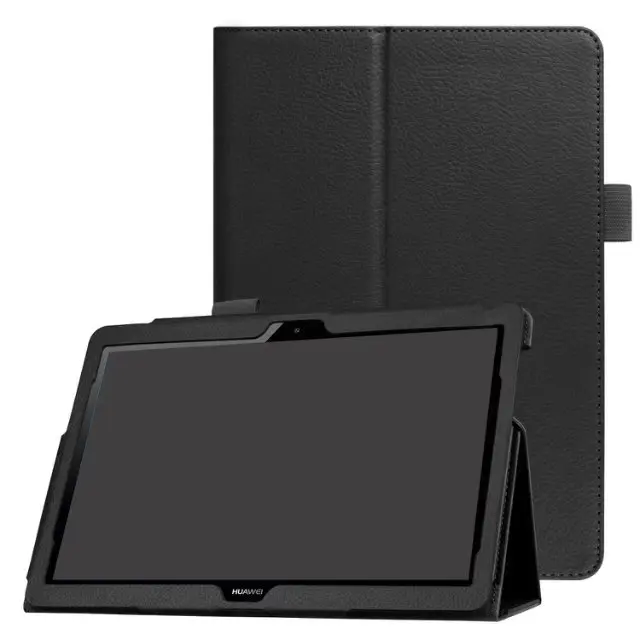 Чехол для huawei MediaPad T5 AGS2-W09/L09/L03/W19 10," Планшет тонкий умный кожаный чехол-подставка для huawei T5 10+ ручка