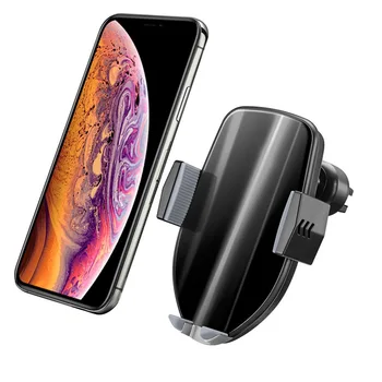 

10W Qi Car Quick Wireless Charger Phone Holder Intelligent Infrared Car Mount Phone Holder For iPhone Xs Max Xr X Samsung S10 S9