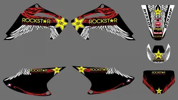 

GRAPHIC & BACKGROUND DECAL STICKER Kit for Honda CRF150 CRF230 CRF150F CRF230F 4 STROKES 2003 - 2007 CRF 150 230 150F 230F