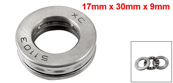 Replacement Axial Thrust Ball Bearing 51103 17mm x 30mm x 9mm