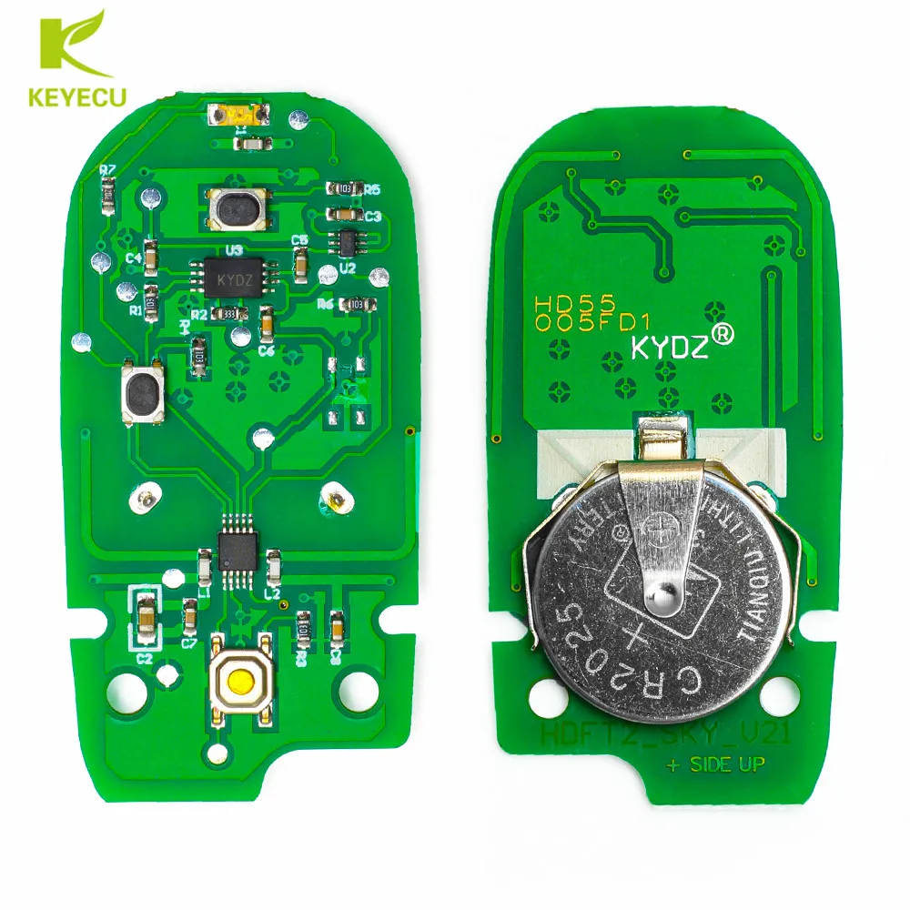 KEYECU Replacement 2+PANIC Button KEYLESS REMOTE FOB TRANSMITTER for HONDA CIVIC 1996-2000 ACCORD 1994-1997 FCC ID: A269ZUA106
