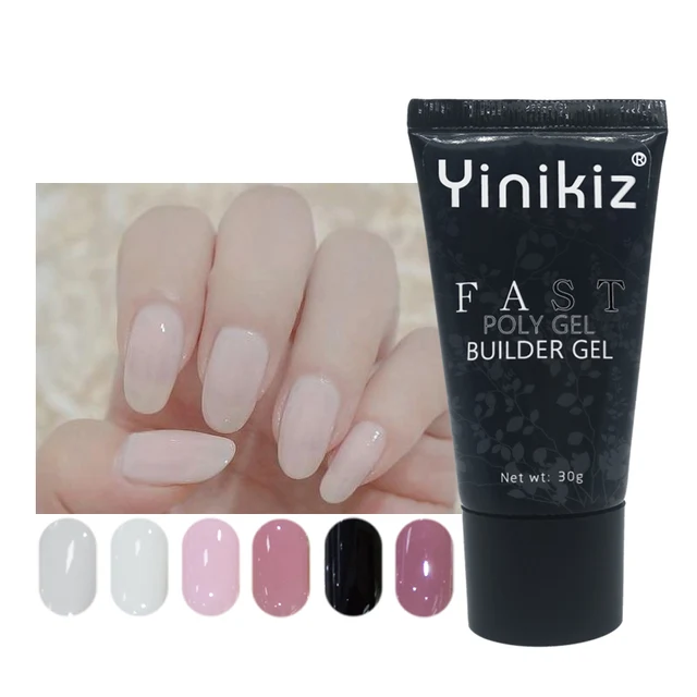 Aliexpress Yinikiz 30g Newest Nail Art Clear Camouflage Yinikiz 30g Newest Nail Art Clear Camouflage Color Fibre Gl Hard Jelly Quick Building Gel