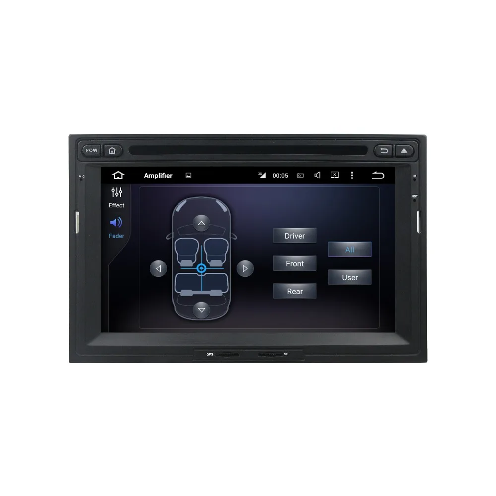 Excellent KLYDE 7" 2 DIN Android 8.1 Car Radio For CITROEN Berlingo 2010-2016 Car Audio Flansh 16GB Stereo Multimedia RAM 2GB With Canbus 5