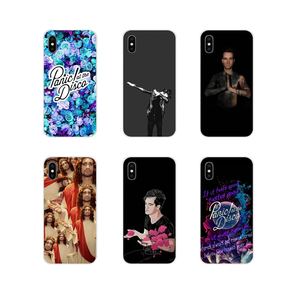 Brendon Urie Panic! Прозрачный чехол из ТПУ для Xiaomi Redmi 4A S2 Note 3 3S 4 4X 5 Plus 6 7 6A Pro Pocophone F1 |