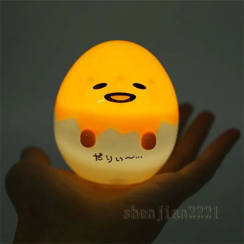 Новое поступление светящиеся игрушки Gudetama Lazy Egg Mini " мультяшный светильник Kawaii домашнее декоративное ночное освещение подарок Горячая Распродажа 1 шт