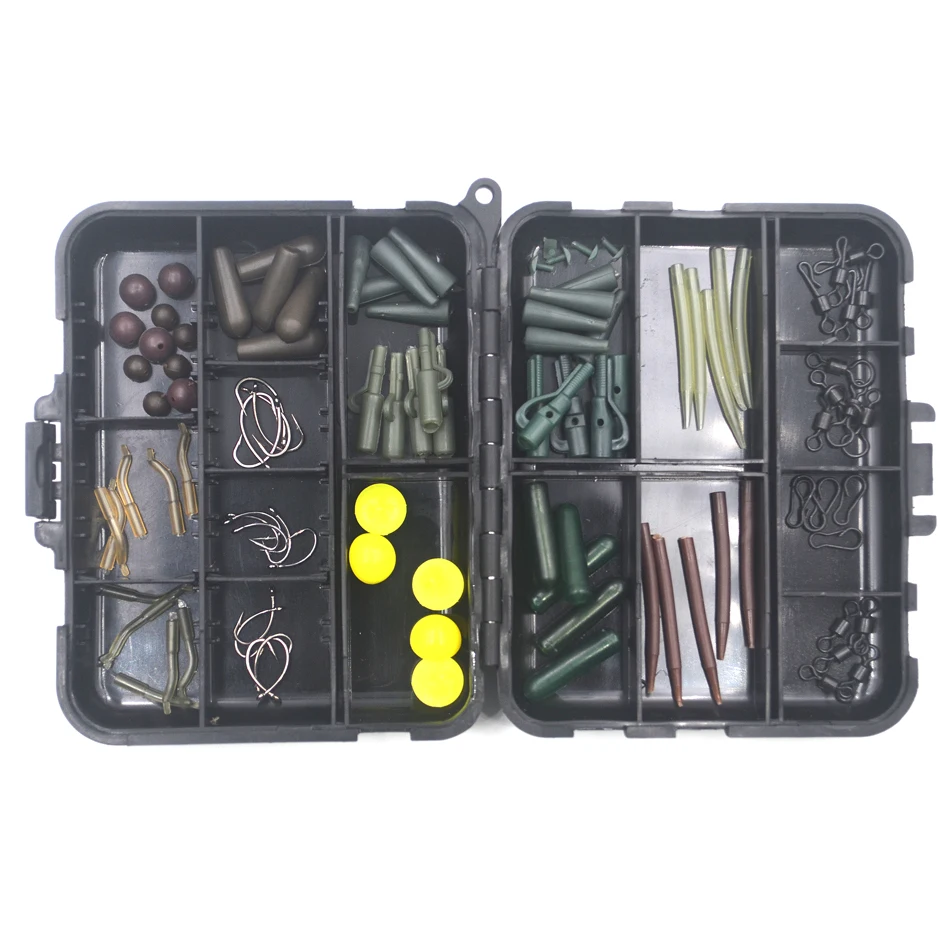 Набор рыболовных снастей MNFT 1 набор для ловли карпа|lead clip|fishing tackle boxtackle box |