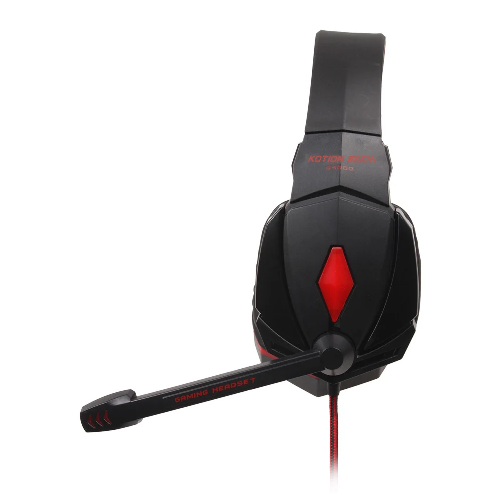 KOTION EACH G4000 Стерео Игровые наушники гарнитура повязка на голову с микрофоном