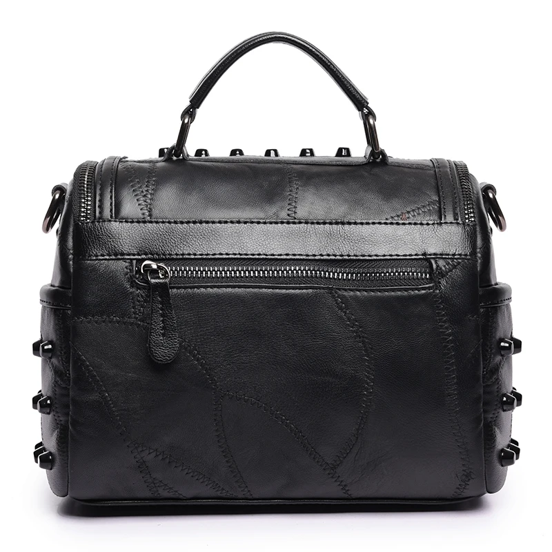 2019 Luxury Women Genuine Leather Bag Sheepskin Messenger Bags Handbags Famous Brands Designer Female Handbag Shoulder Bag Sac