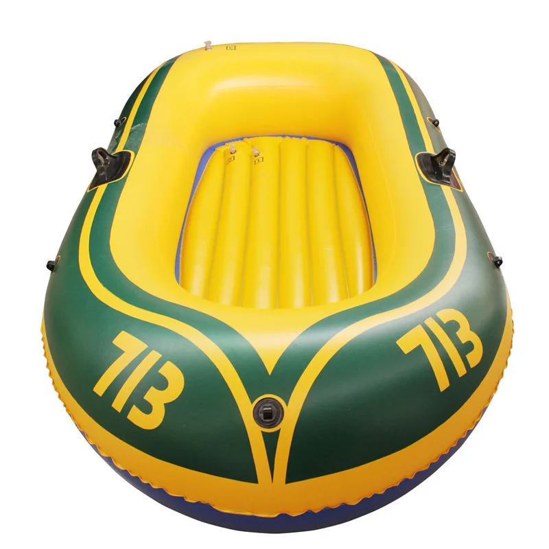 192*115cm Inflatable Boat 2 Person Rubber Boat for River Stream Lake