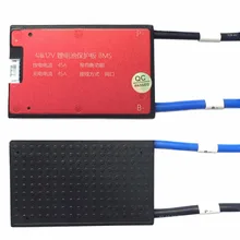 4S 12 В 10A 15A 25A 35A 45A 60A BMS батарея управление системы PCM PCB для 18650 литиевых батарея пакет с балансом