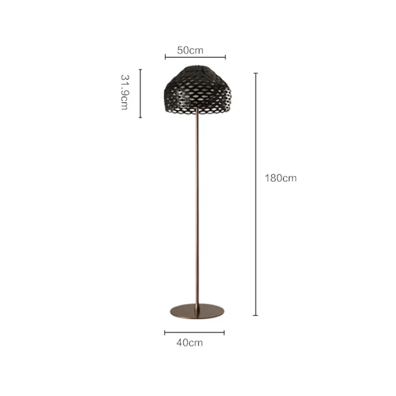 FUMAT Nordic Floor Lamp ABS Lampshade Floor Light Retro Metal Lamparas de pie Modern Pinecone Floor Lamps for Bed Room FUMAT Nordic Floor Lamp ABS Lampshade Floor Light Retro Metal Lamparas de pie Modern Pinecone Floor Lamps for Bed Room
