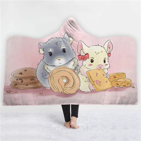 Cute cartoon puppy dog Blanket keep Warm soft comfortable blanket with
