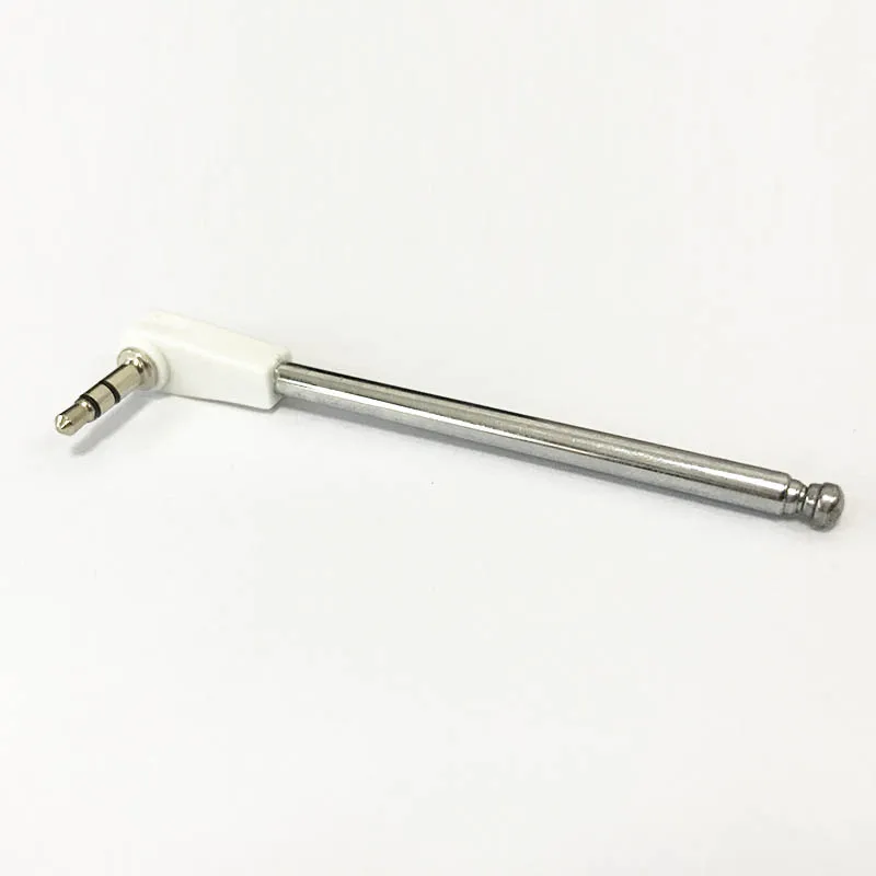 240mm 4 Section Telescoping Antenna 3.5mm Male FM Radio Antenna aerial