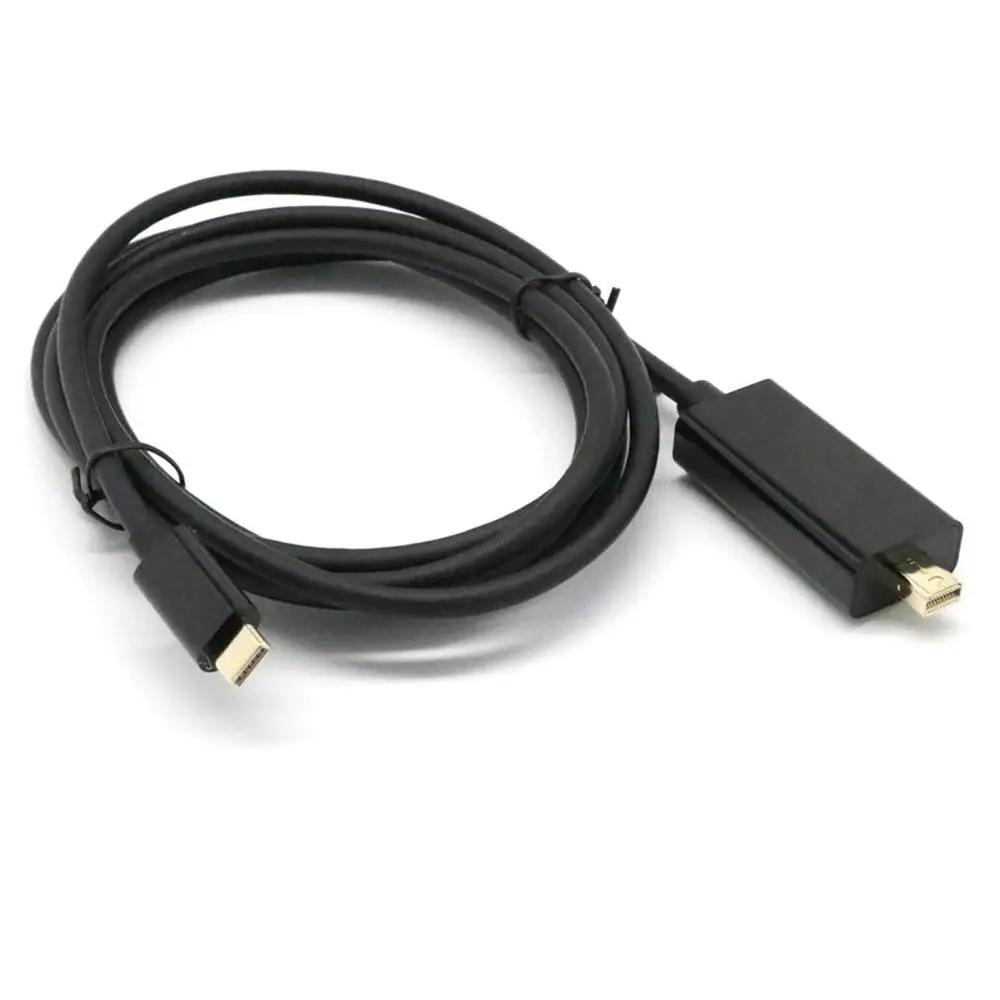 1,8 метров 4K* 2K USB 3,1 C type C Thunderbolt к мини-дисплейному порту DP 4K Кабель-адаптер подходит для Macbook