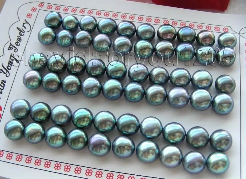 

hot sell new - wholesale 30pairs Natural 8.5mm Peacock pearl Earrings! Noble style Natural Fine jewe fast SHIPPING