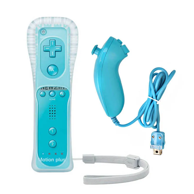 Встроенный беспроводной пульт дистанционного управления Motion Plus для Nintendo wii Nunchuck для Nintendo wii Пульт дистанционного управления джойстиком Joypad