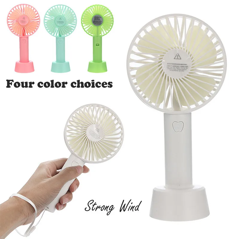 

Hot sale USB Fan Flexible portable Rechargeable Fan Air Cooler Mini Operated Hand Held USB 18650 Battery Portable Quiet Desktop