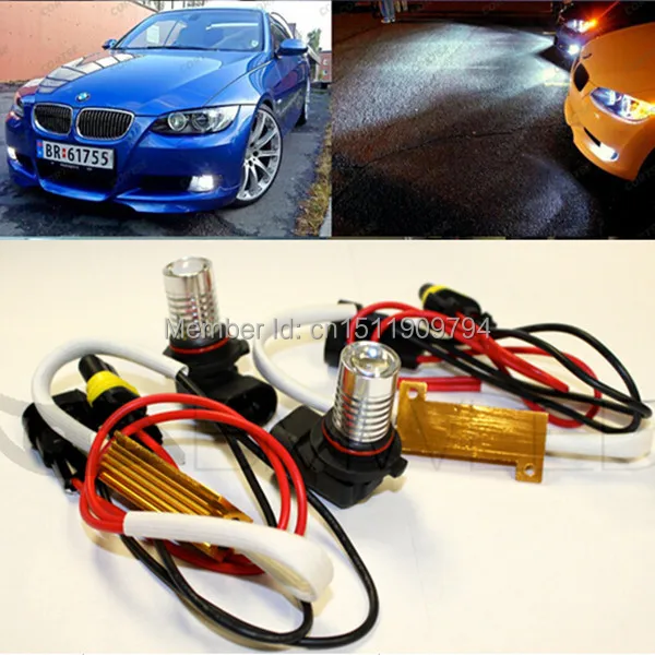 Светодиодные противотуманные фары H11 H8 Canbus без ошибок для BMW E63 E64 E90 E91 E92 E93 328i 328xi 335i