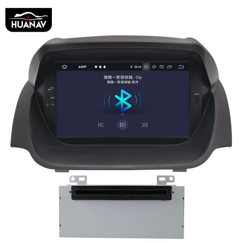 Best DSP Android 9.0 Car DVD Player GPS Navigation For Ford Fiesta 2013 2014 2015 2016 radio player Auto stereo Multimedia head unit 5