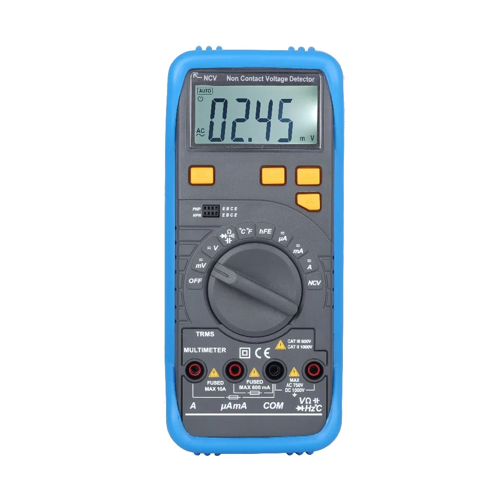BSIDE ADM08 True RMS Auto Range Digital Multimeter + NCV Black+Blue vs UT139Cin Multimeters