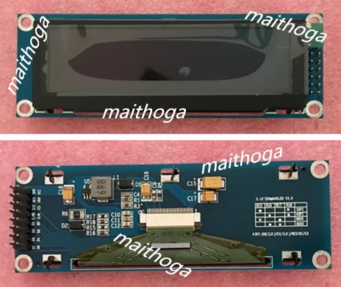 3 12 дюймовый 16pin SPI желтый/синий/белый/зеленый oled дисплей экран модуль SSD1322 Привод IC
