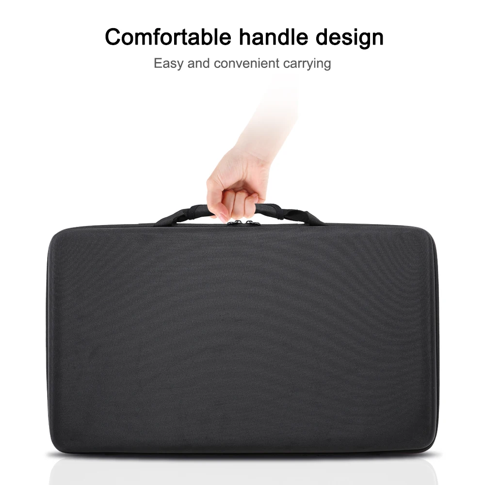 

Protective Hard EVA Mixer Storage Bag Portable DJ Controller with Travel Handle Carrying Case for Traktor Kontrol S2 Mk3