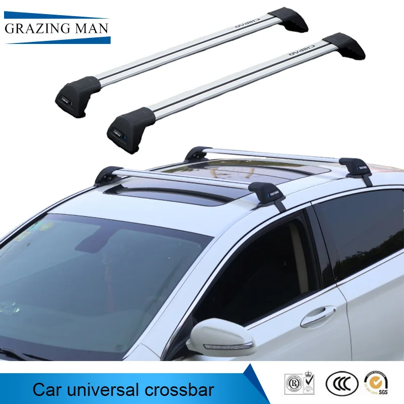 High quality aluminum alloy material roof rack for Universal rack rail