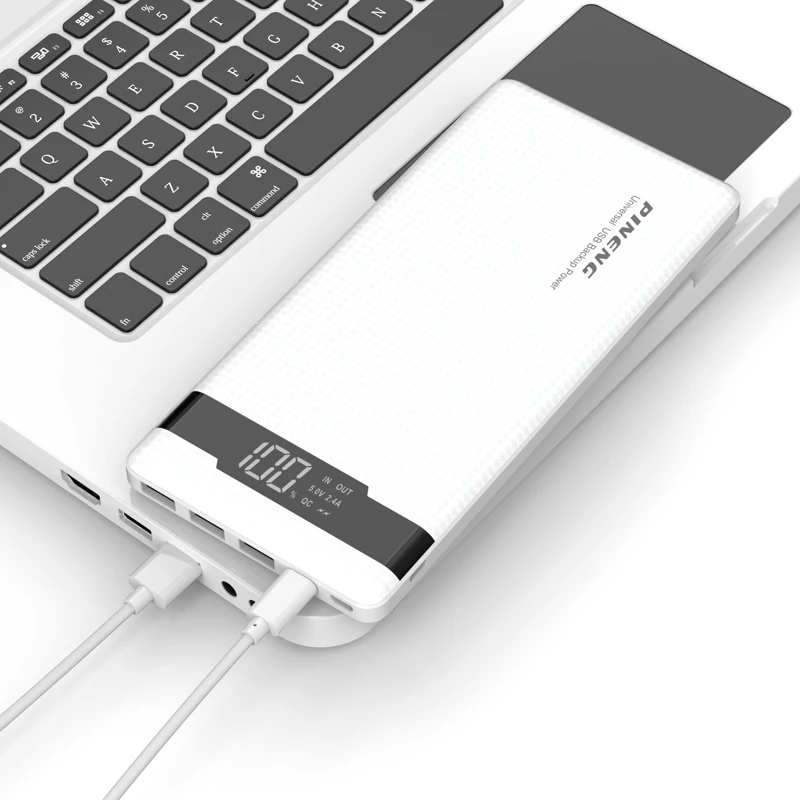 Original PINENG PN-962 20000mAh Mobile Phone Power Bank Portable Li-Polymer Battery LED Indicator 2 USB Fast Charger 5V 3A 18W Original PINENG PN-962 20000mAh Mobile Phone Power Bank Portable Li-Polymer Battery LED Indicator 2 USB Fast Charger 5V 3A 18W