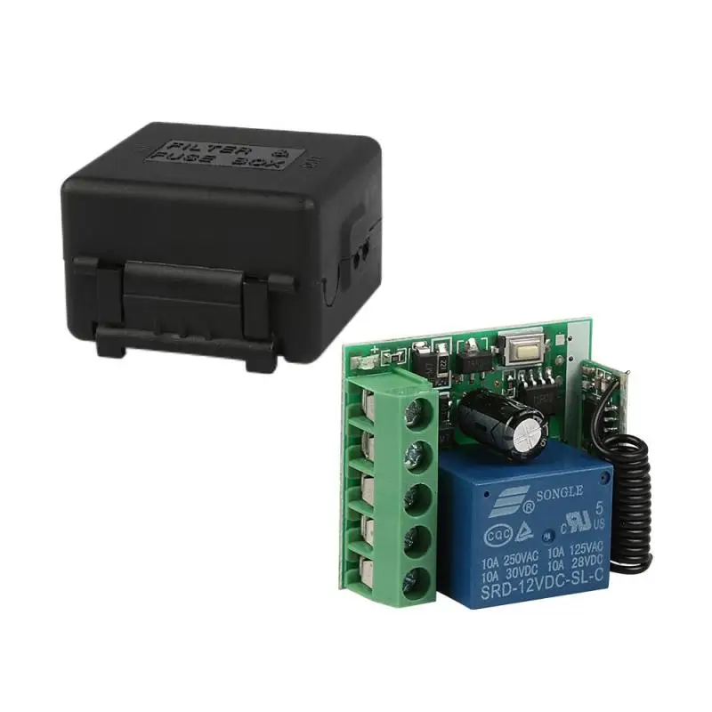 QIACHIP-DC-12V-1CH-433MHz-RF-Wireless-Remote-Control-Switch-Relay-RF-Receiver-Module-For-433MHz (2)