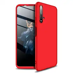 DSstyles для HUAWEI HONOR 20 ультра тонкий чехол из поликарбоната для задней крышки нескользящий противоударный 360 градусов полный защитный чехол