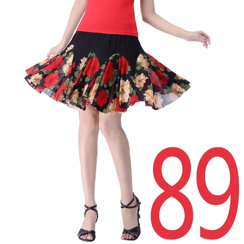 2018_midi_tutu_flower_printed_skirt_Skirts_Woman_printed_Summer_plus_size_elastic_girl_Tulle_Skirt_Women_Clothing_dancing_female_6