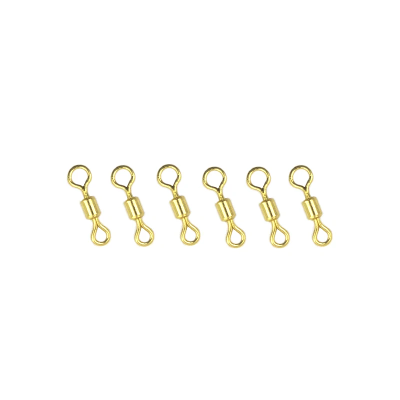 Fishing Connector 10pcs/lot American Ring 8 Fishing Gear  6# 8# 10#  Professional Fishing Tackle Fishing Terminal Tackle jooyoo