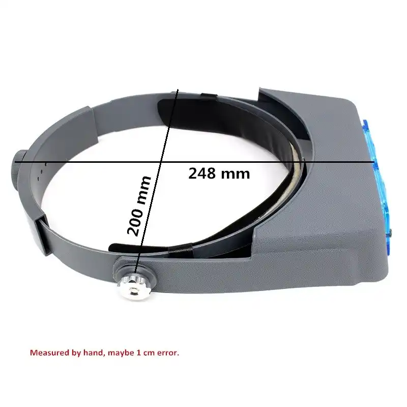 Headband Magnifier Hands Free Magnifying Glass x1.5 Model OP1761-02 OptiVISOR
