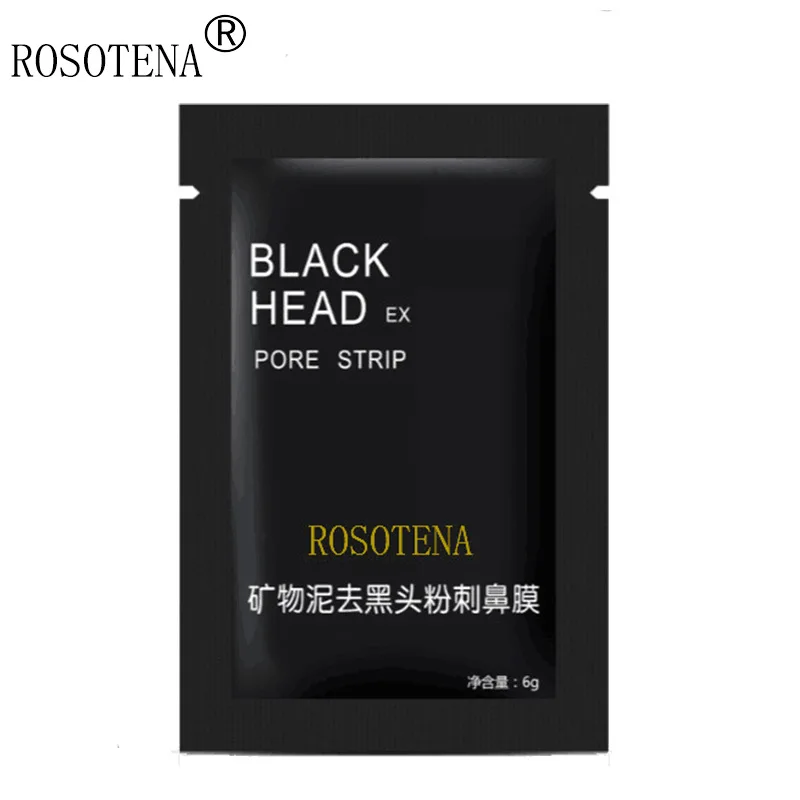 

Blackhead Remover Nose Mask Black Mud Deep Cleansing Purifying Peel Acne Luo Xiu Tina rosotena Mineral Mud to Blackheads Nasal M
