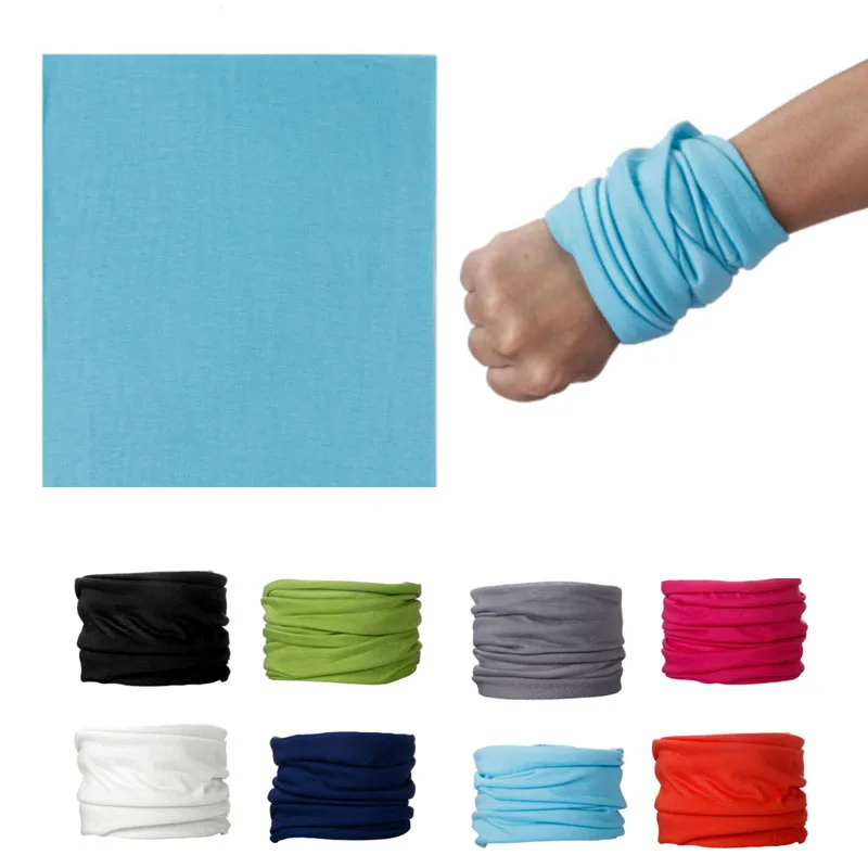 Sun Protection Headwear Scarf Neck Headwear Plain Color Tube Decor Sun Multifunctional Soft Breathable
