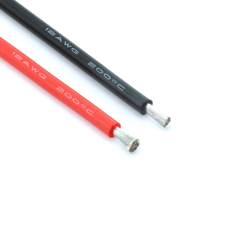 FATJAY RC 1 метр 22AWG гибкий мягкий силиконовый провод высокая температура напряжение