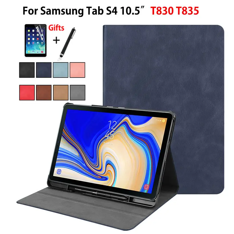 Case Pencil Holder For Samsung Galaxy Tab S4 10.5 inch T830 T835 SM