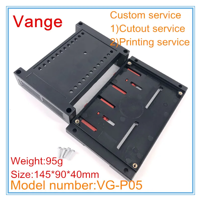 1 шт./партия прессформы делая прессованные оболочки 145*90*40 мм ABS пластиковый корпус корпуса КОРПУСА ДЛЯ din rail Электроника