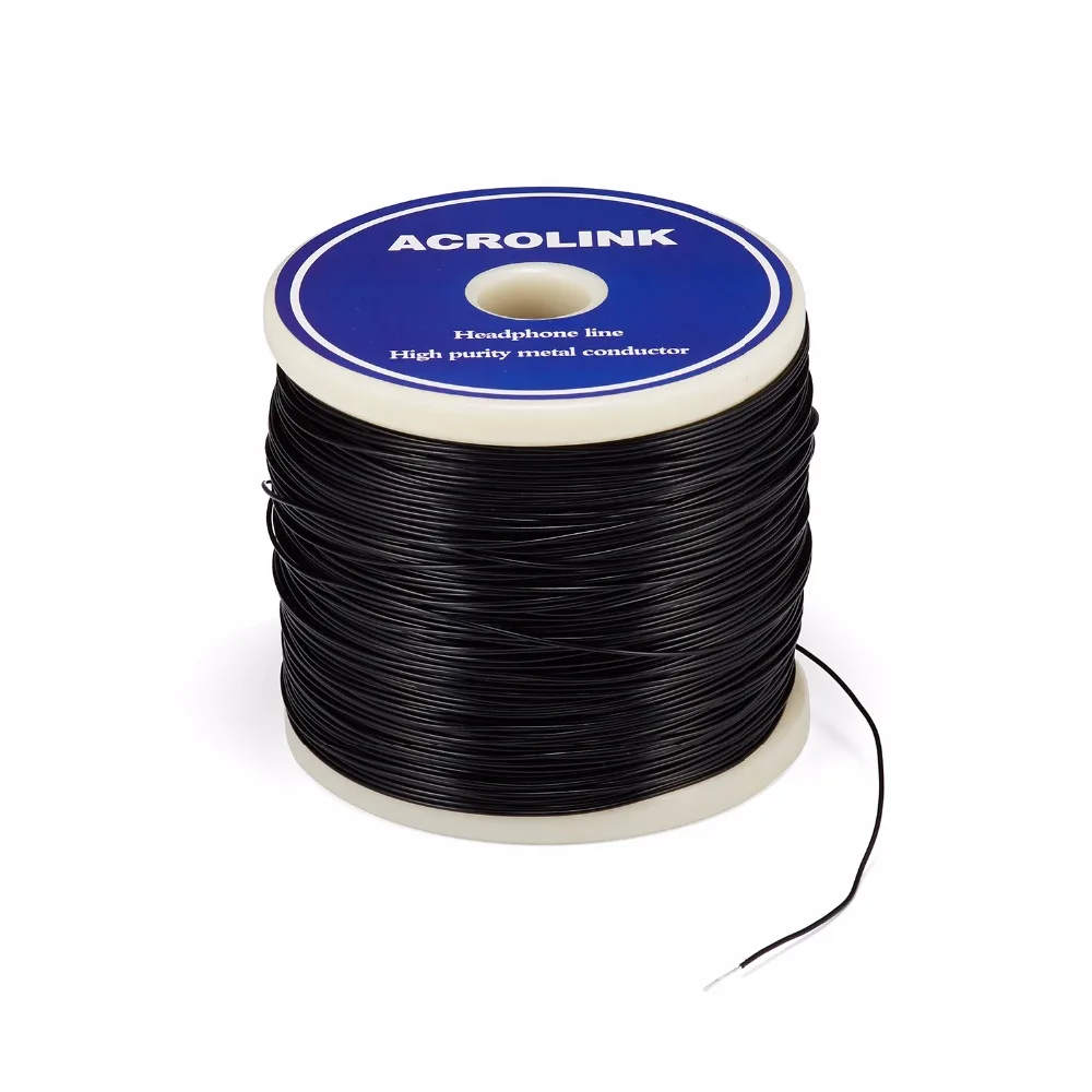 99.9998% 5N Solid проволока из чистого серебра HIFI Audio DIY RCA кабель для колонок AUX Line