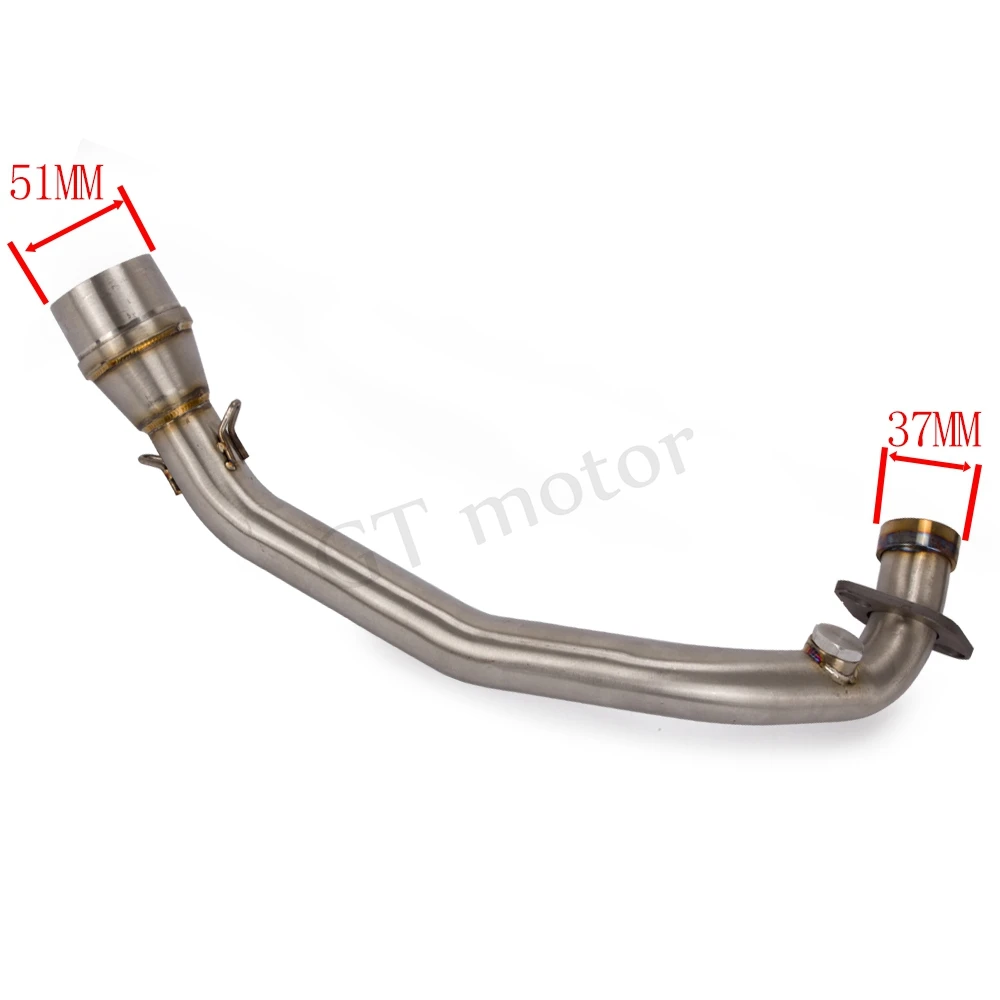 Полная выхлопная система мотоцикла передняя Труба ссылка глушитель слипоны для YAMAHA BWS 125 150 X BWS125