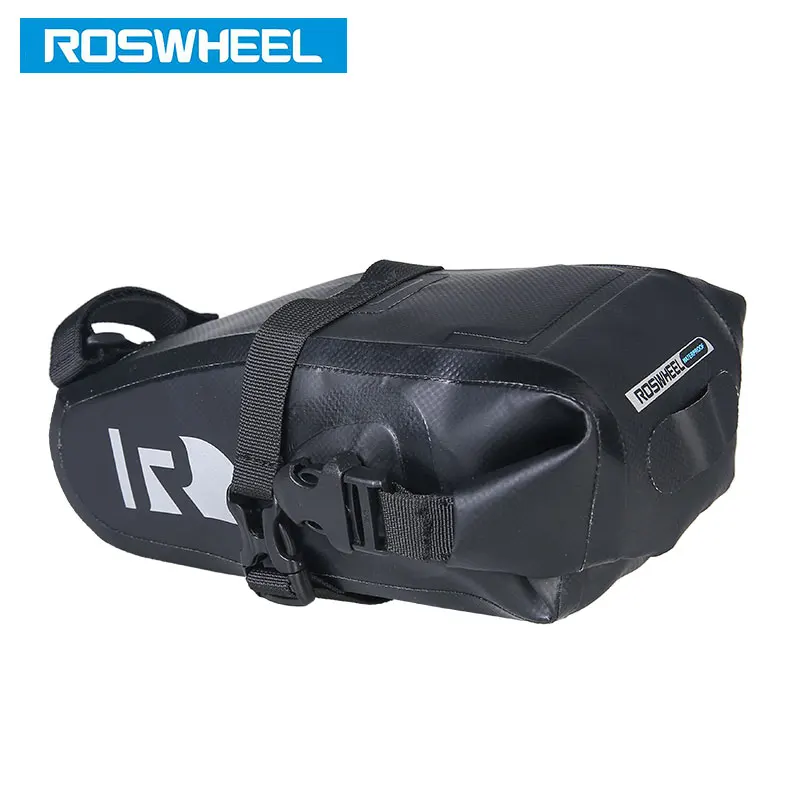 Flash Deal ROSWHEEL Attack #131363 Bicycle Seatpost Bag Bicycle Saddle Seat Storage Pannier Cycling MTB Road Bike Rear Pack Water tight 2